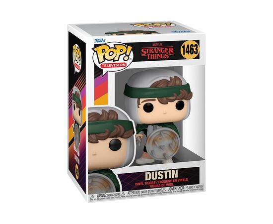 Фигурка Funko Pop серии Очень странные дела - Дастин со щитом (72137), изображение 2 Фигурка Funko Pop серии Очень странные дела - Дастин со щитом (72137), изображение 2
