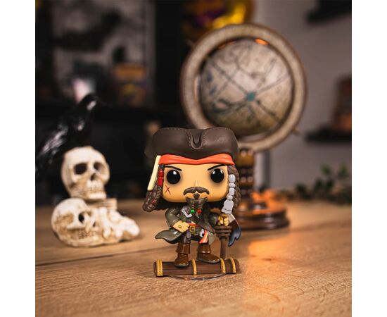 Фигурка Funko Pop серии Пираты карибского моря - Джек Воробей (81940), изображение 2 Фигурка Funko Pop серии Пираты карибского моря - Джек Воробей (81940), изображение 2