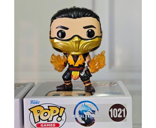 Фигурка Funko Pop серии Смертельная битва - Скорпион (80274), изображение 2 Фигурка Funko Pop серии Смертельная битва - Скорпион (80274), изображение 2