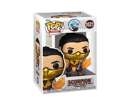 Фигурка Funko Pop серии Смертельная битва - Скорпион (80274), изображение 3 Фигурка Funko Pop серии Смертельная битва - Скорпион (80274), изображение 3