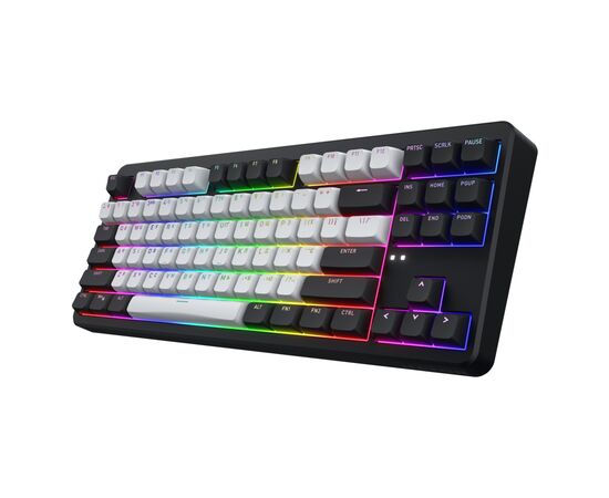 Клавиатура Hator Rockfall 3 Mecha TKL QMK/VIA Orange Wireless Black (HTK850UA), изображение 2 Клавиатура Hator Rockfall 3 Mecha TKL QMK/VIA Orange Wireless Black (HTK850UA), изображение 2