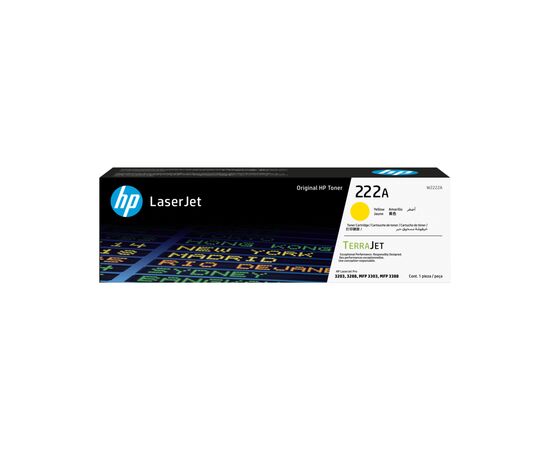 Картридж HP CLJ  222A Yellow 1.2K (W2222A)