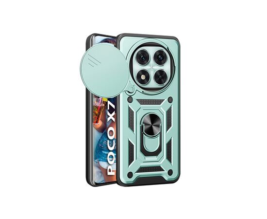 Чохол до мобільного телефона BeCover Military Poco X7 Dark Green (712874)