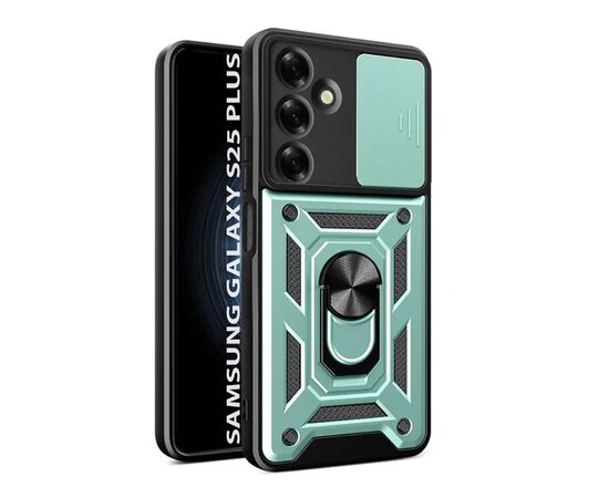 Чохол до мобільного телефона BeCover Military Samsung Galaxy S25 Plus SM-S936 Dark Green (712880)