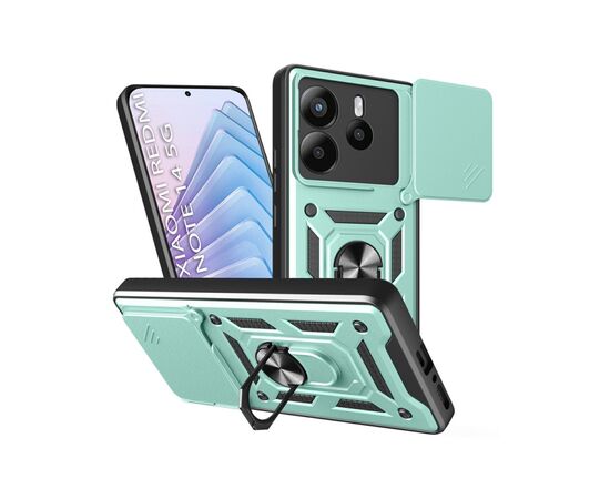 Чохол до мобільного телефона BeCover Military Xiaomi Redmi Note 14 5G Dark Green (712868)