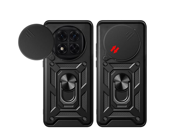 Чохол до мобільного телефона BeCover Military Xiaomi Redmi Note 14 Pro 5G Black (712869), зображення 2