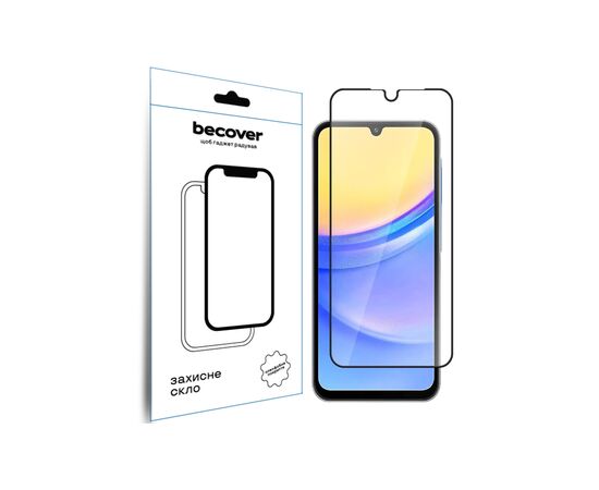 Стекло защитное BeCover Samsung Galaxy A16 4G SM-SM-A165/A16 5G SM-A166 Black (712860)