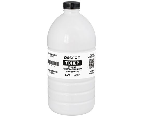 Тонер Toshiba universal 7, 675 г Patron (PN-TU7-675)