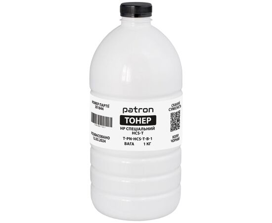 Тонер HP HCS-T, 1 кг, black Patron (PN-HCS-T-B-1)