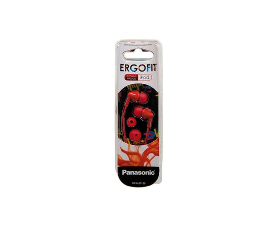 Наушники Panasonic RP-HJE125E-R, изображение 2 Наушники Panasonic RP-HJE125E-R, изображение 2