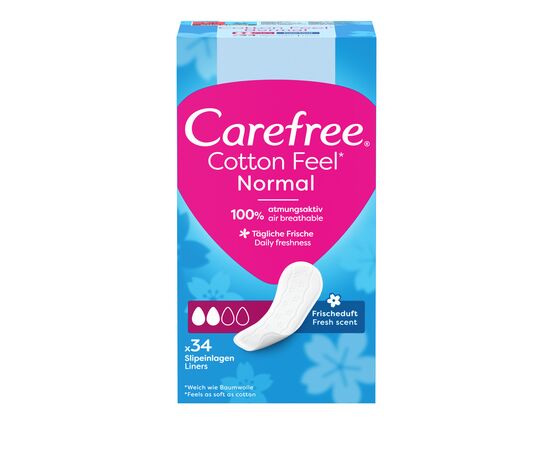 Щоденні прокладки Carefree Cotton Fresh 34 шт. (3574661064307/3574661565071/8002110312365)