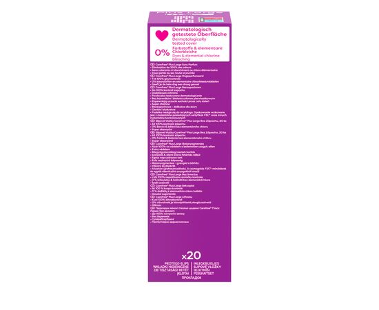 Ежедневные прокладки Carefree Plus Large 20 шт. (3574661606248/3574661487649), изображение 3 Ежедневные прокладки Carefree Plus Large 20 шт. (3574661606248/3574661487649), изображение 3