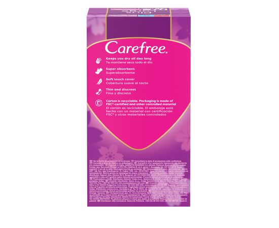 Ежедневные прокладки Carefree Plus Large 36 шт. (3574661604787/3574661487540), изображение 4