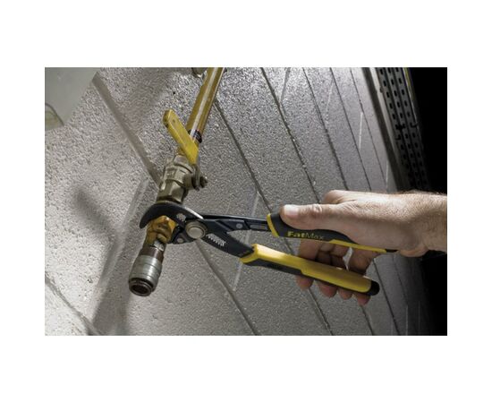 Клещи Stanley FatMax сантехнические переставные с PushLock 304мм (0-84-649), изображение 2 Клещи Stanley FatMax сантехнические переставные с PushLock 304мм (0-84-649), изображение 2