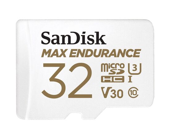 Карта памяти SanDisk 32GB microSDHC class 10 UHS-I U3 Max Endurance (SDSQQVR-032G-GN6IA)