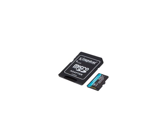 Карта памяти Kingston 512GB microSDXC class 10 UHS-I U3 A2 Canvas Go Plus (SDCG3/512GB), изображение 2 Карта памяти Kingston 512GB microSDXC class 10 UHS-I U3 A2 Canvas Go Plus (SDCG3/512GB), изображение 2