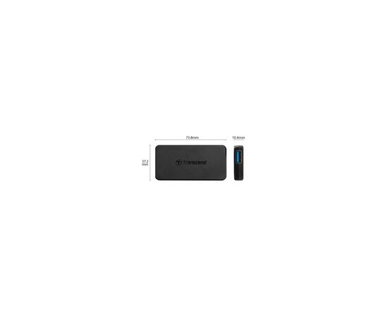 Концентратор Transcend Type-C HUB 4 ports (TS-HUB2C), изображение 3 Концентратор Transcend Type-C HUB 4 ports (TS-HUB2C), изображение 3