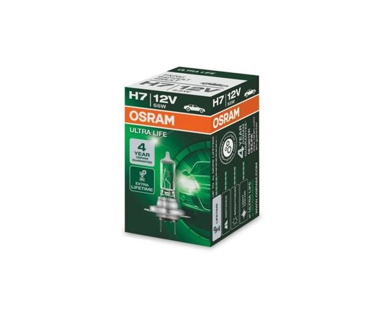 Автолампа Osram галогенова 55W (OS 64210 ULT), изображение 2 Автолампа Osram галогенова 55W (OS 64210 ULT), изображение 2
