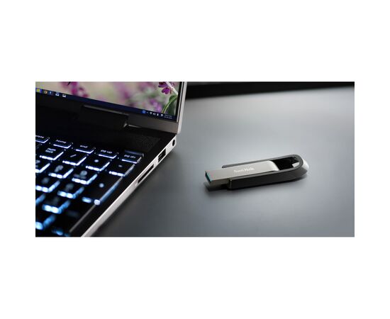 USB флеш накопитель SanDisk 128GB Extreme Go USB 3.2 (SDCZ810-128G-G46), изображение 7 USB флеш накопитель SanDisk 128GB Extreme Go USB 3.2 (SDCZ810-128G-G46), изображение 7