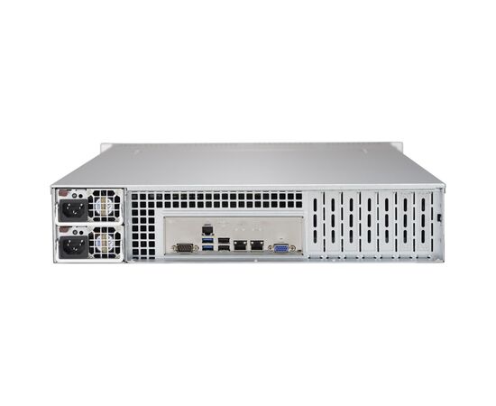 Корпус для сервера Supermicro 2U 8xHotSwap SAS/SATA, EE-ATX 800W HS RM Black (CSE-825TQC-R802LPB), изображение 2 Корпус для сервера Supermicro 2U 8xHotSwap SAS/SATA, EE-ATX 800W HS RM Black (CSE-825TQC-R802LPB), изображение 2