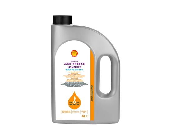 Антифриз Shell Premium LL 4л (готовий G12+ черв.) (5938)