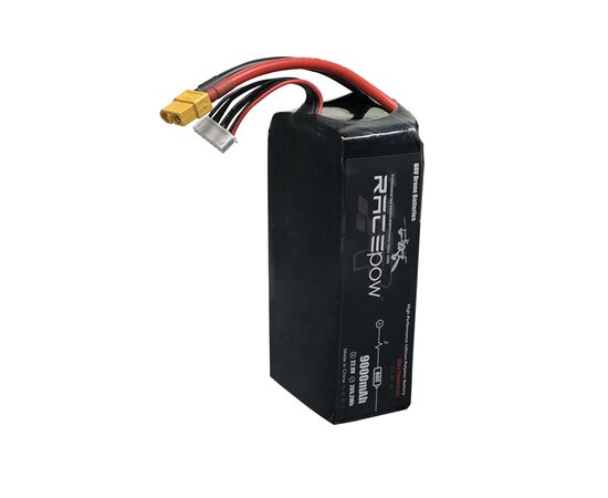 Аккумулятор для дрона RacePow 9000mAh 6S2P 22.8V 80C (9000mAh-6S2P-80C), изображение 4 Аккумулятор для дрона RacePow 9000mAh 6S2P 22.8V 80C (9000mAh-6S2P-80C), изображение 4