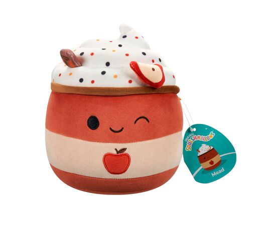 Мягкая игрушка Squishmallows Яблочный напиток Мид 19 см (SQHV00033), изображение 7 Мягкая игрушка Squishmallows Яблочный напиток Мид 19 см (SQHV00033), изображение 7