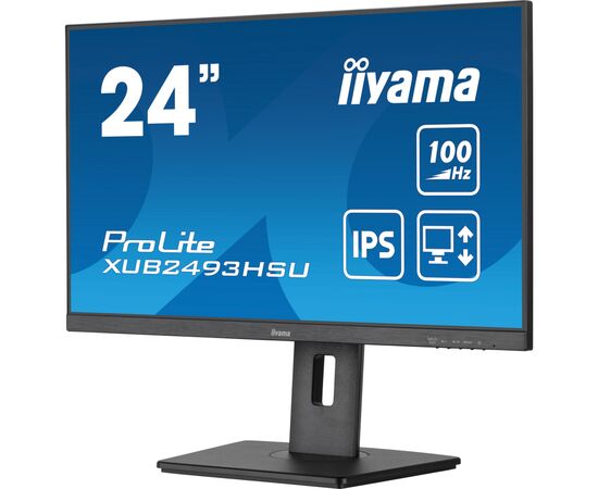 Монітор iiyama XUB2493HSU-B7, зображення 4 Монітор iiyama XUB2493HSU-B7, зображення 4