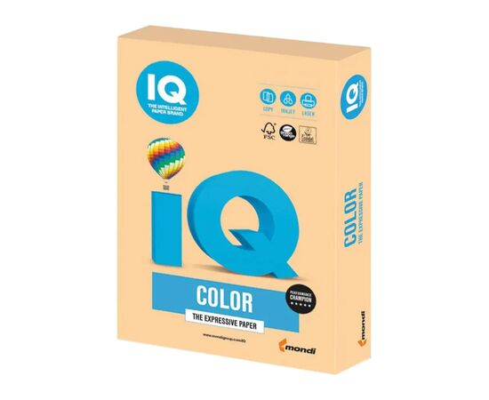 Папір Mondi IQ color А4 trend, 160g 250sh Golden (GO22/А4/160/250/IQ)