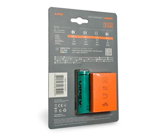 Фонарь Videx VLF-A353, изображение 3 Фонарь Videx VLF-A353, изображение 3