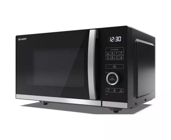 Микроволновая печь Sharp YC-QS254AE-B, изображение 3 Микроволновая печь Sharp YC-QS254AE-B, изображение 3