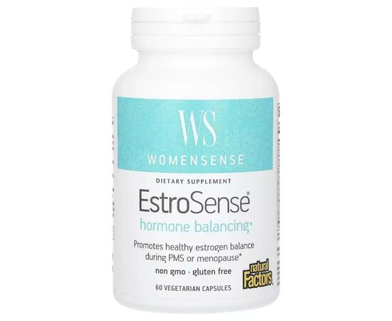 Витаминно-минеральный комплекс Natural Factors Гормональный баланс, WomenSense, EstroSense, Hormone Balancing, 60 вегетар (NFS-04955)