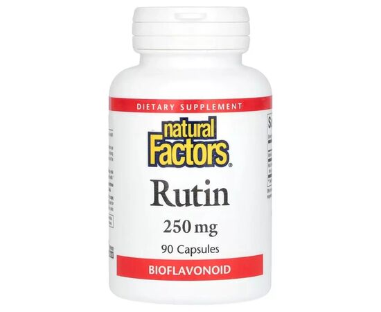 Витаминно-минеральный комплекс Natural Factors Рутин, 250 мг, Rutin, 90 капсул (NFS-01391)