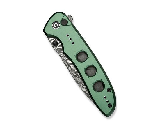 Нож Civivi Hyperpulse Damascus Red Aluminum (C23087A-DS1), изображение 4 Нож Civivi Hyperpulse Damascus Red Aluminum (C23087A-DS1), изображение 4