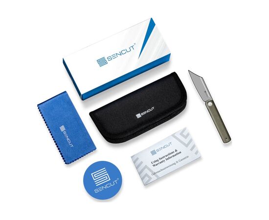 Нож Sencut Draxor Darkwash G10 Green (S24035-2), изображение 8 Нож Sencut Draxor Darkwash G10 Green (S24035-2), изображение 8