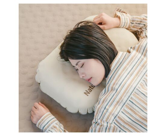 Туристическая подушка Naturehike ультралегка CNK2300DZ024 прямокутна велика (6976507667661), изображение 8