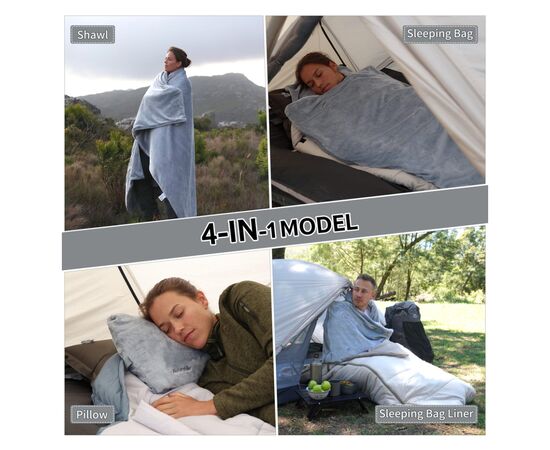 Спальный мешок Naturehike CNK2300SD022, світло-сірий (6976507667333), изображение 4 Спальный мешок Naturehike CNK2300SD022, світло-сірий (6976507667333), изображение 4