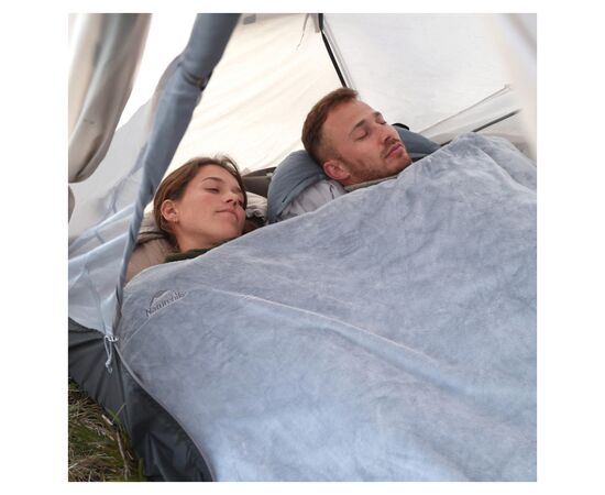 Спальный мешок Naturehike CNK2300SD022, світло-сірий (6976507667333), изображение 6 Спальный мешок Naturehike CNK2300SD022, світло-сірий (6976507667333), изображение 6