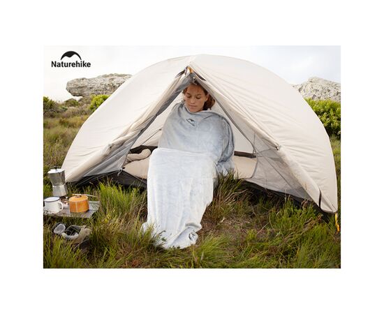 Спальный мешок Naturehike CNK2300SD022, світло-сірий (6976507667333), изображение 7 Спальный мешок Naturehike CNK2300SD022, світло-сірий (6976507667333), изображение 7