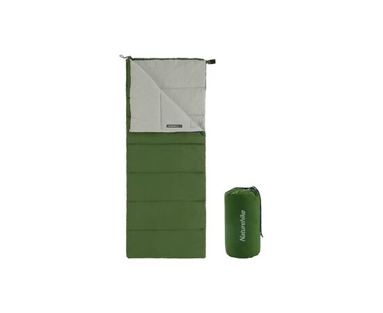 Спальный мешок Naturehike F150 NH22MSD05, лівий, зелений (6927595797754-L)