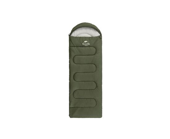 Спальный мешок Naturehike Y150L NH21MSD08, лівий, темно-зелений (6975641888758)