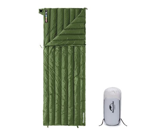 Спальный мешок Naturehike CWM295 CNK2300SD013, зелений (6976023920882)