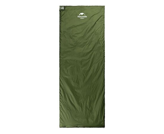 Спальный мешок Naturehike LW180 NH21MSD04 лівий, p-p M, темно-зелений (6927595786949-L)