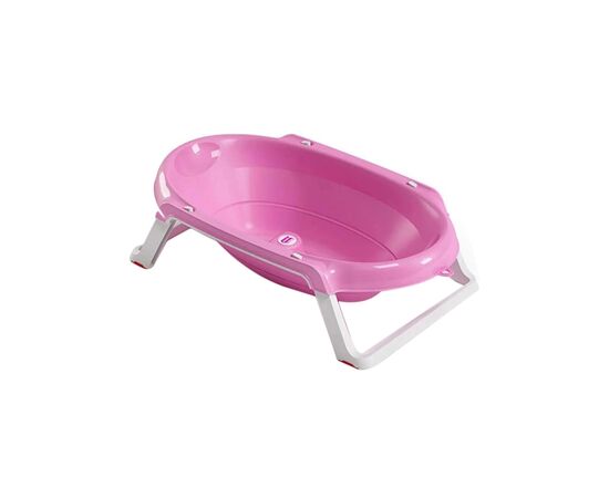Ванночка Ok Baby Onda Slim малиновий (38956640)