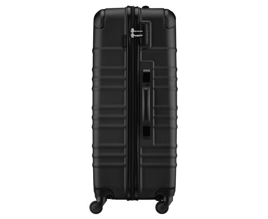 Чемодан Wenger Amplar, велика, пластик, 4 колеса, чорна (653140), изображение 4 Чемодан Wenger Amplar, велика, пластик, 4 колеса, чорна (653140), изображение 4