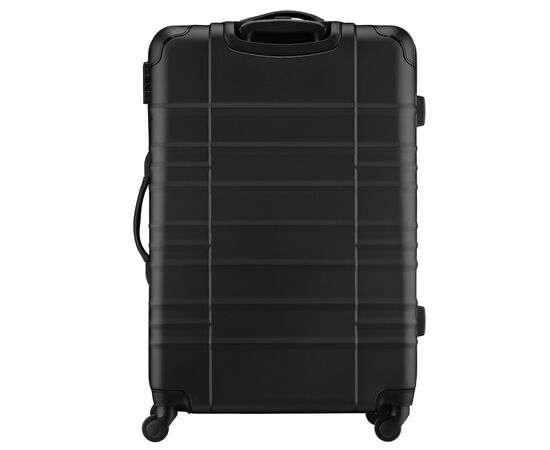 Чемодан Wenger Amplar, велика, пластик, 4 колеса, чорна (653140), изображение 5 Чемодан Wenger Amplar, велика, пластик, 4 колеса, чорна (653140), изображение 5