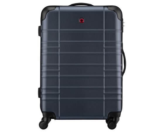 Валіза Wenger Amplar, середня, пластик, 4 колеса, синя (653147), зображення 4 Валіза Wenger Amplar, середня, пластик, 4 колеса, синя (653147), зображення 4