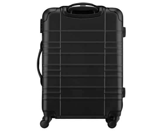 Чемодан Wenger Amplar, середня, пластик, 4 колеса, чорна (653146), изображение 6 Чемодан Wenger Amplar, середня, пластик, 4 колеса, чорна (653146), изображение 6