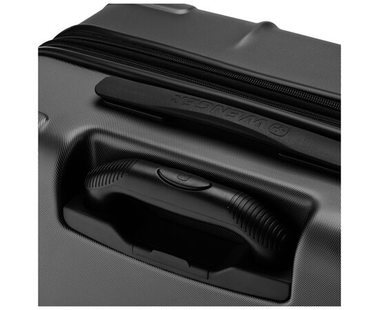 Валіза Wenger Oryson, середня, пластик, 4 колеса, сіра (653209), зображення 10 Валіза Wenger Oryson, середня, пластик, 4 колеса, сіра (653209), зображення 10