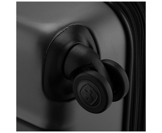 Валіза Wenger Oryson, середня, пластик, 4 колеса, сіра (653209), зображення 11 Валіза Wenger Oryson, середня, пластик, 4 колеса, сіра (653209), зображення 11